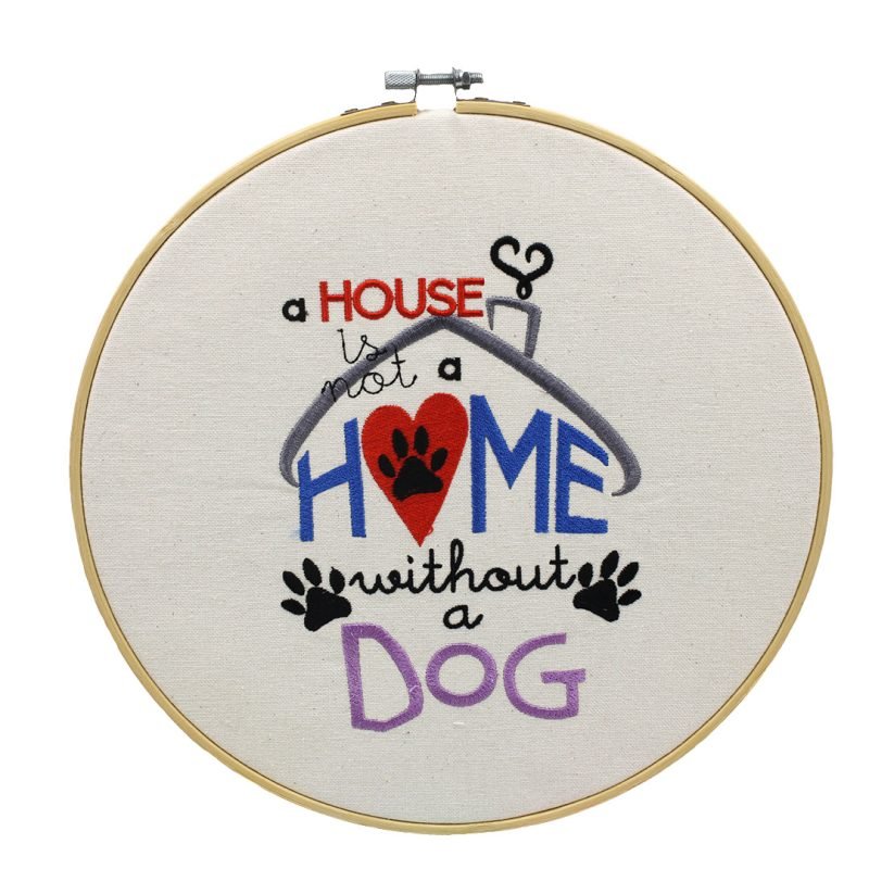 Διακοσμητικό Τοίχου Τελάρο Bamboo "House Without a Dog"