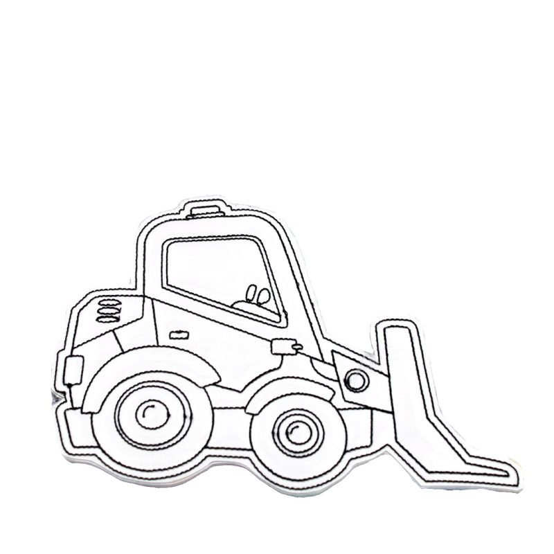 Φιγούρα Ζωγραφικής Color Me Εκσκαφέας