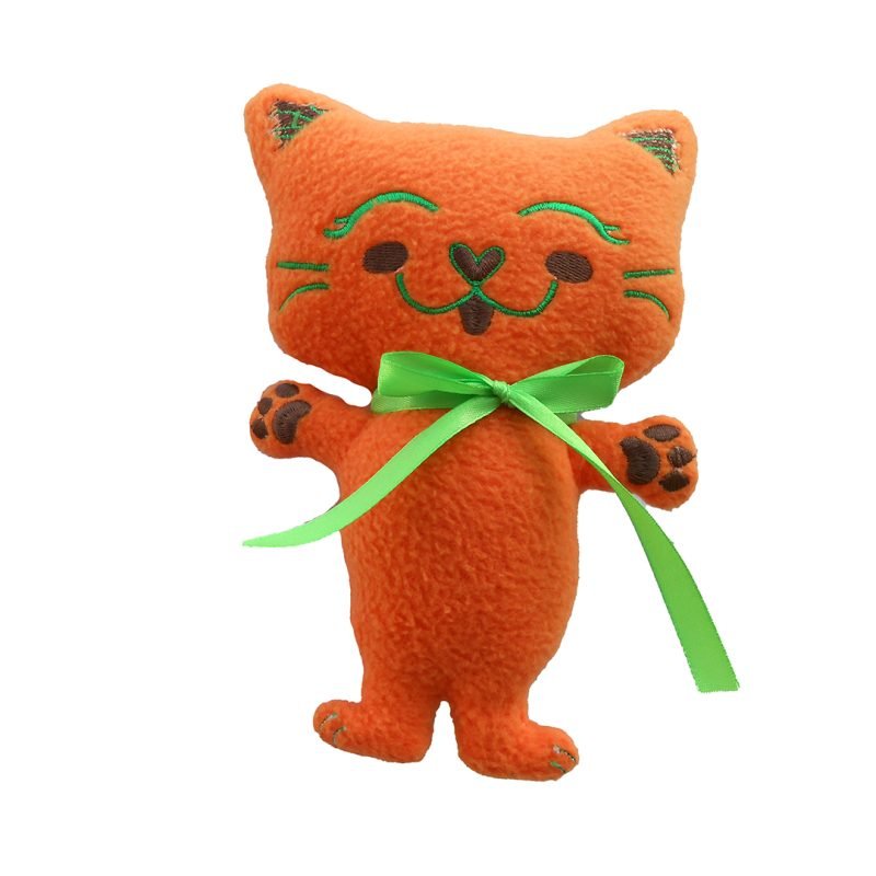 Λούτρινη Πορτοκαλί Γάτα "Ξένια"