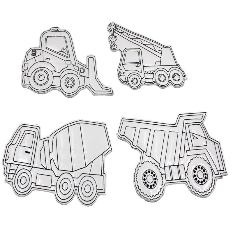 Σετ Φιγούρες Ζωγραφικής Color Me Αυτοκίνητα