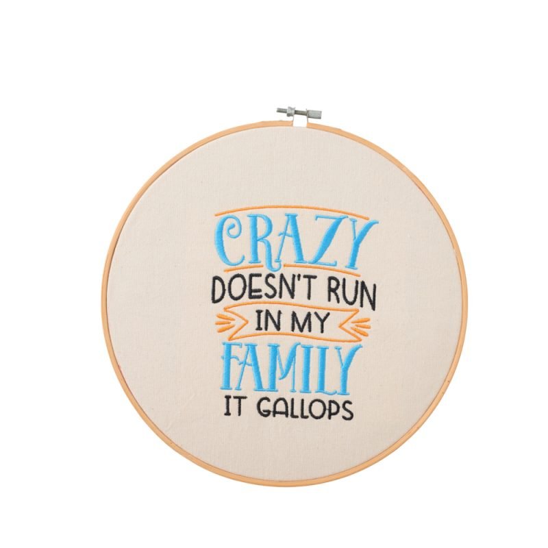 Τελάρο Κεντήματος Bamboo με αστείο μήνυμα