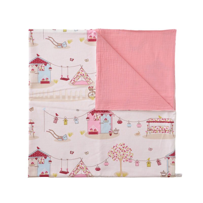 Πάνα Αγκαλιάς Διπλής Όψης Happy Garden