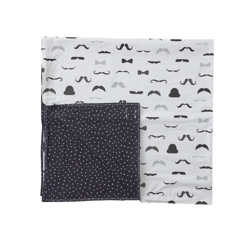 Πάνα Αγκαλιάς  Διπλής Όψης Mustache