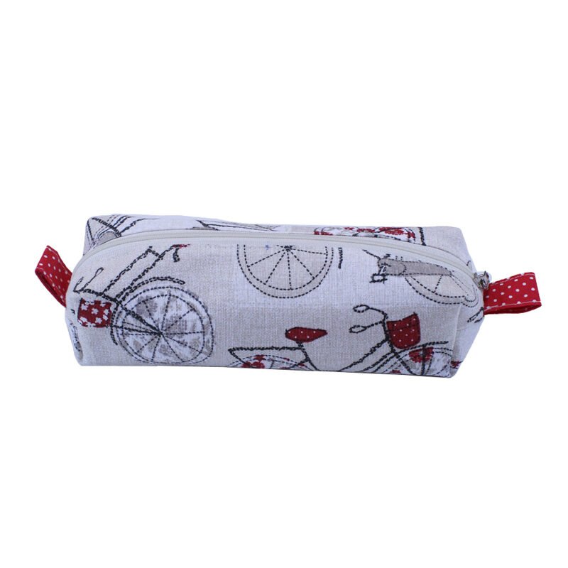 Κασετίνα Βαρελάκι Χειροποίητη από Βαμβακερό Ύφασμα Bicycles