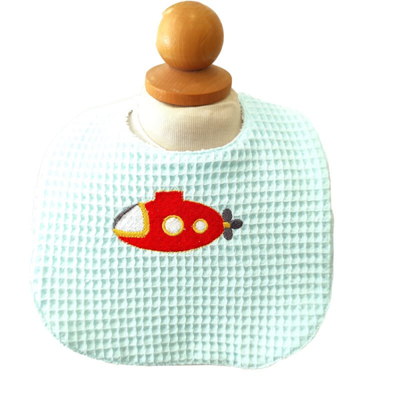 Χειροποίητη βρεφική σαλιάρα από βαμβάκι OEKO-TEX