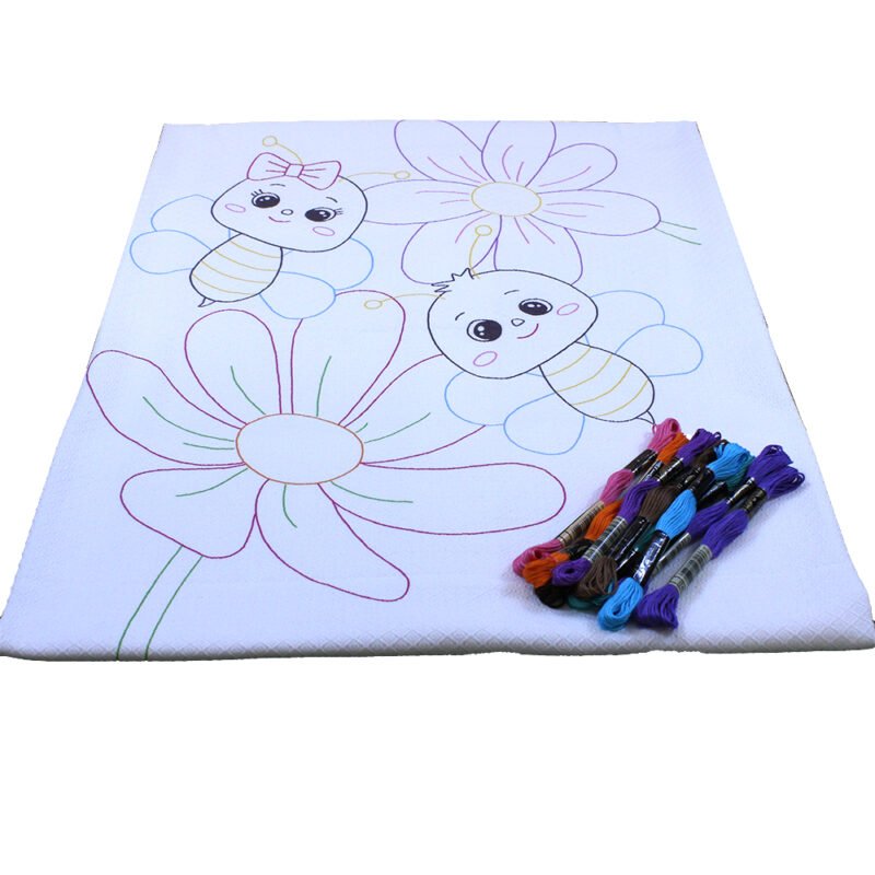 Πάνα Πικέ Τυπωμένη για κέντημα  Regina 7420